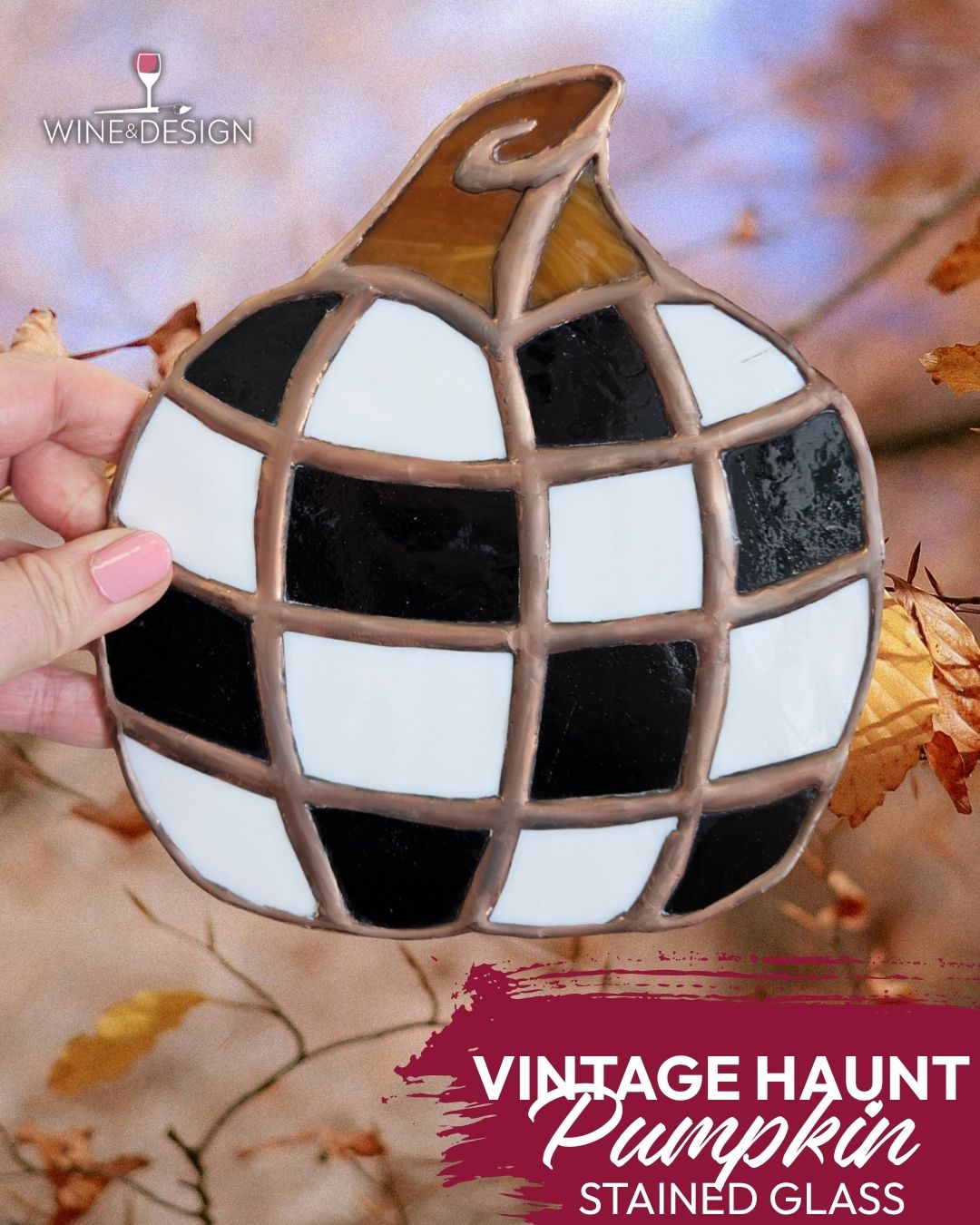 Vintage Pumpkin Stained Glass Workshop