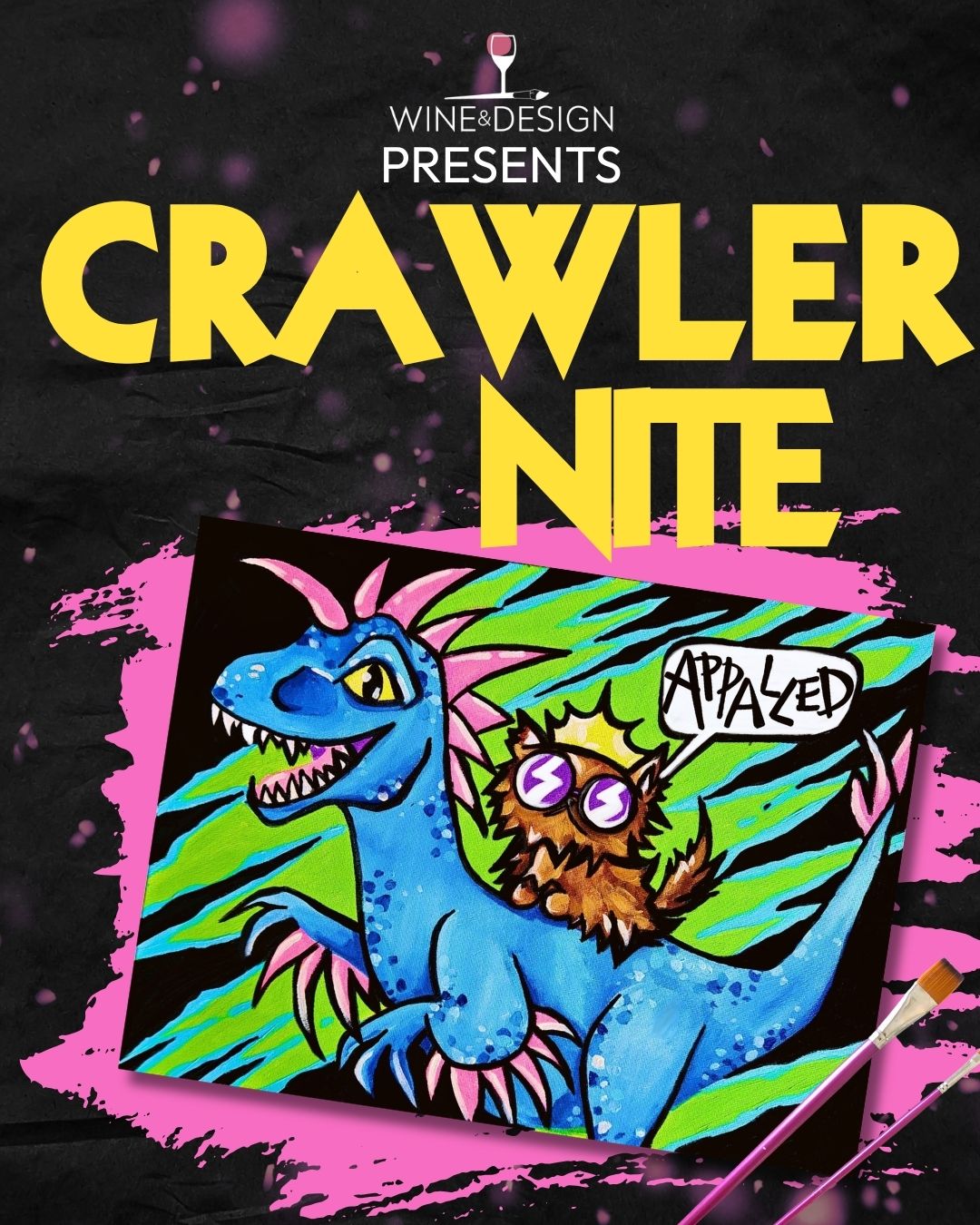 Dungeon Crawler Carl Trivia Night & Paint N' Sip at Salty Turtle Beer Co. !
