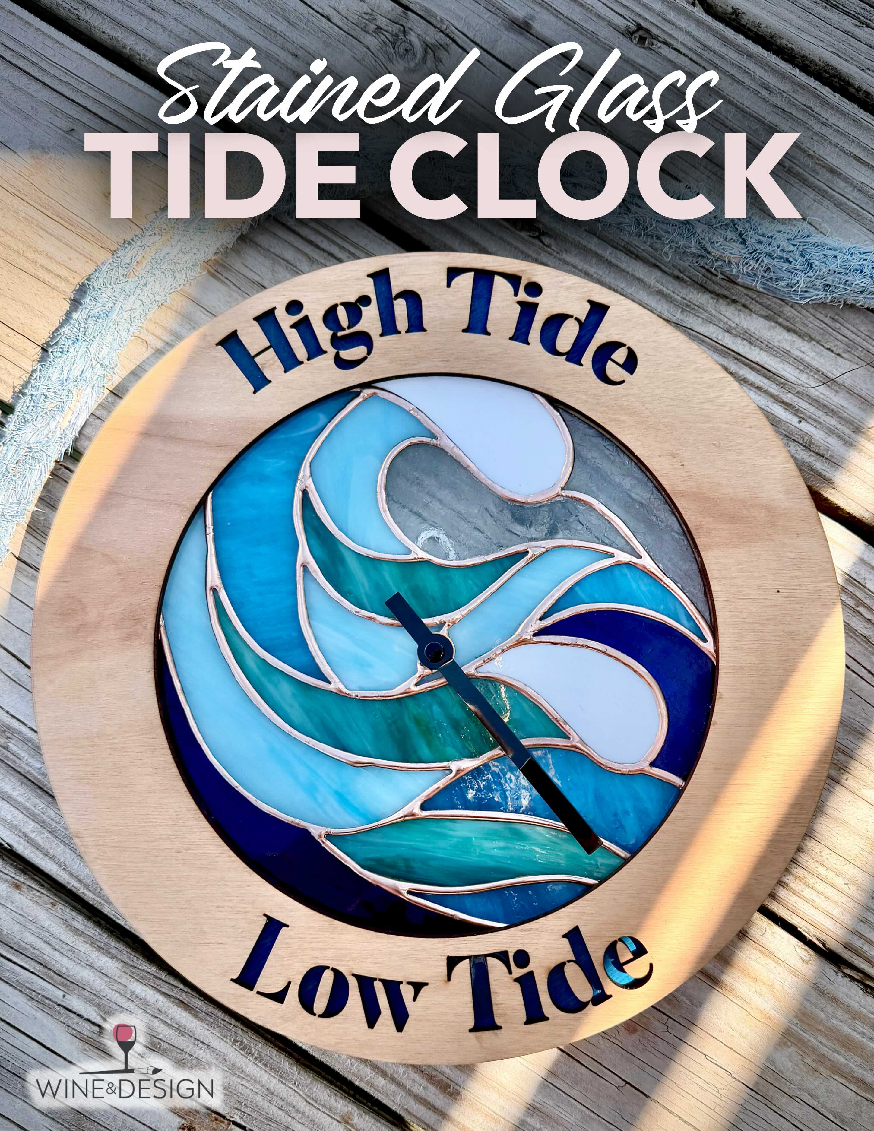 Stained Glass Tide Clock Workshop