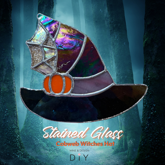 Stained Glass Cobweb Hat
