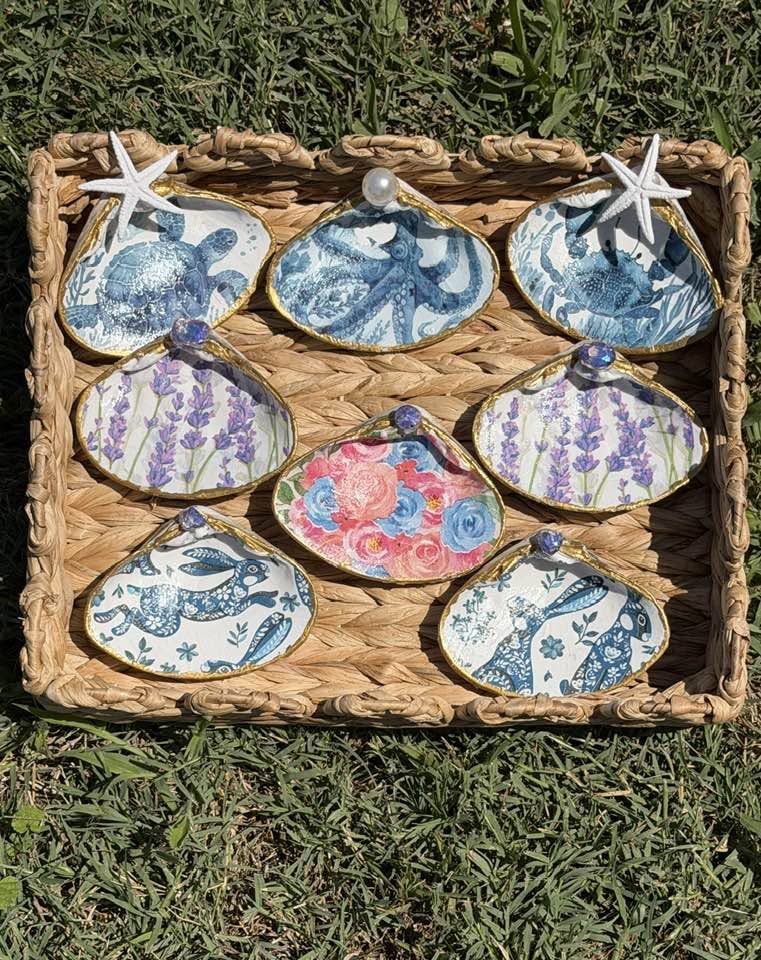  "Pismo Clamshell Decoupage Event" ON WHEELS At Santa Rita Lavender Farm In Lompoc!