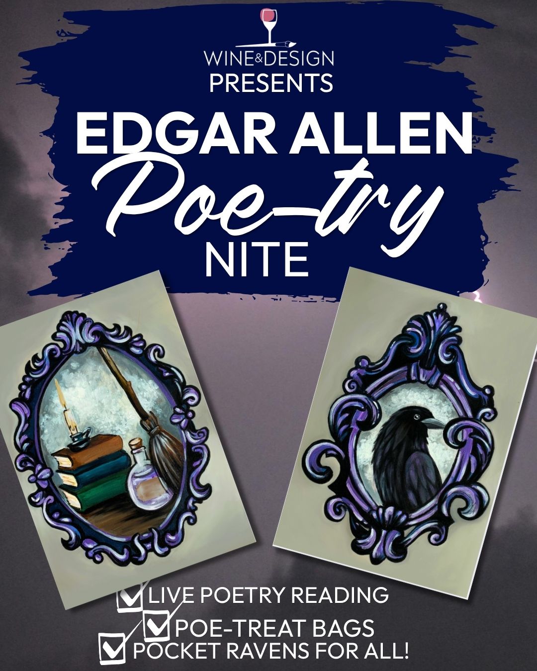 NEW Edgar Allen Poe-try Nite