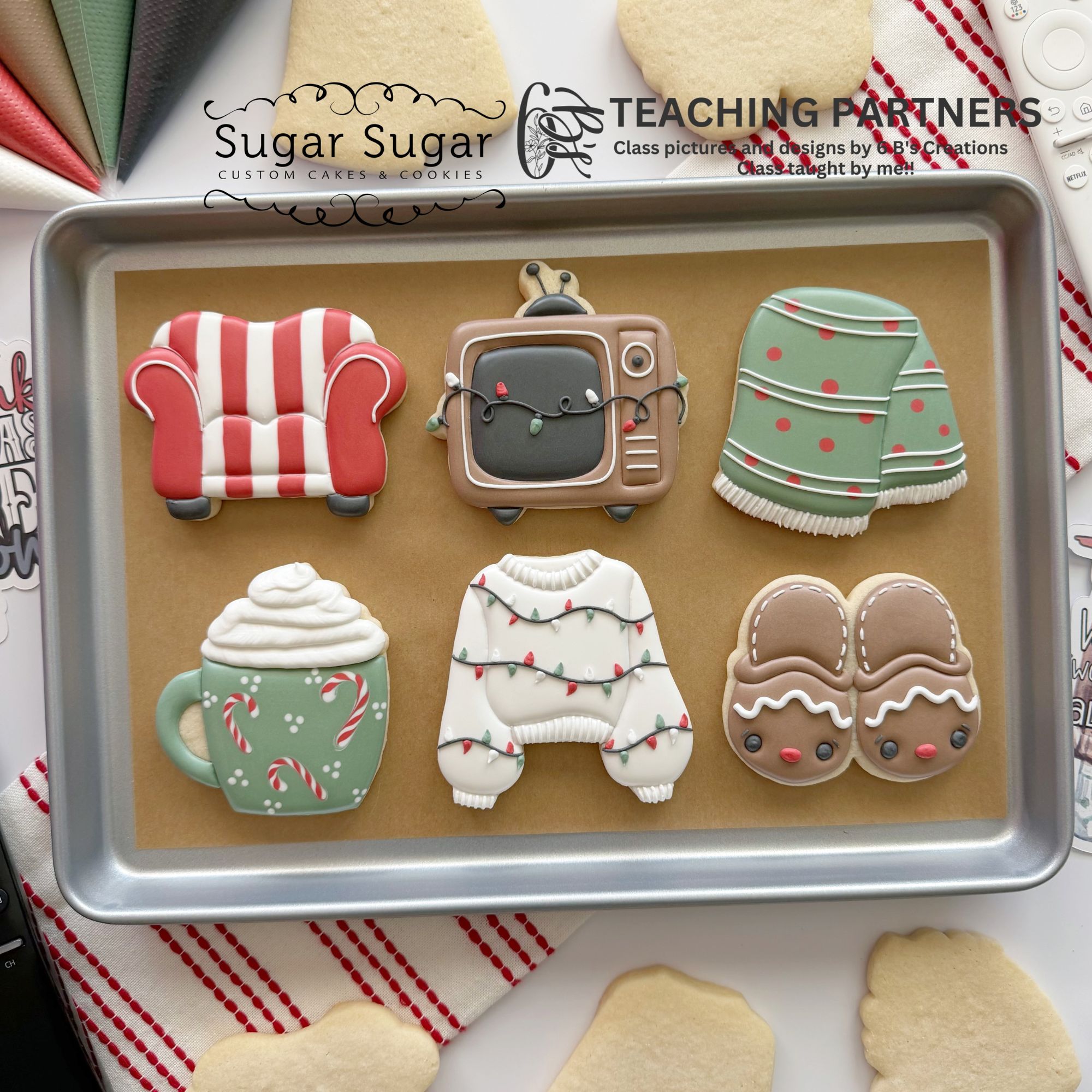 Cookie Decorating with SUGAR SUGAR NC