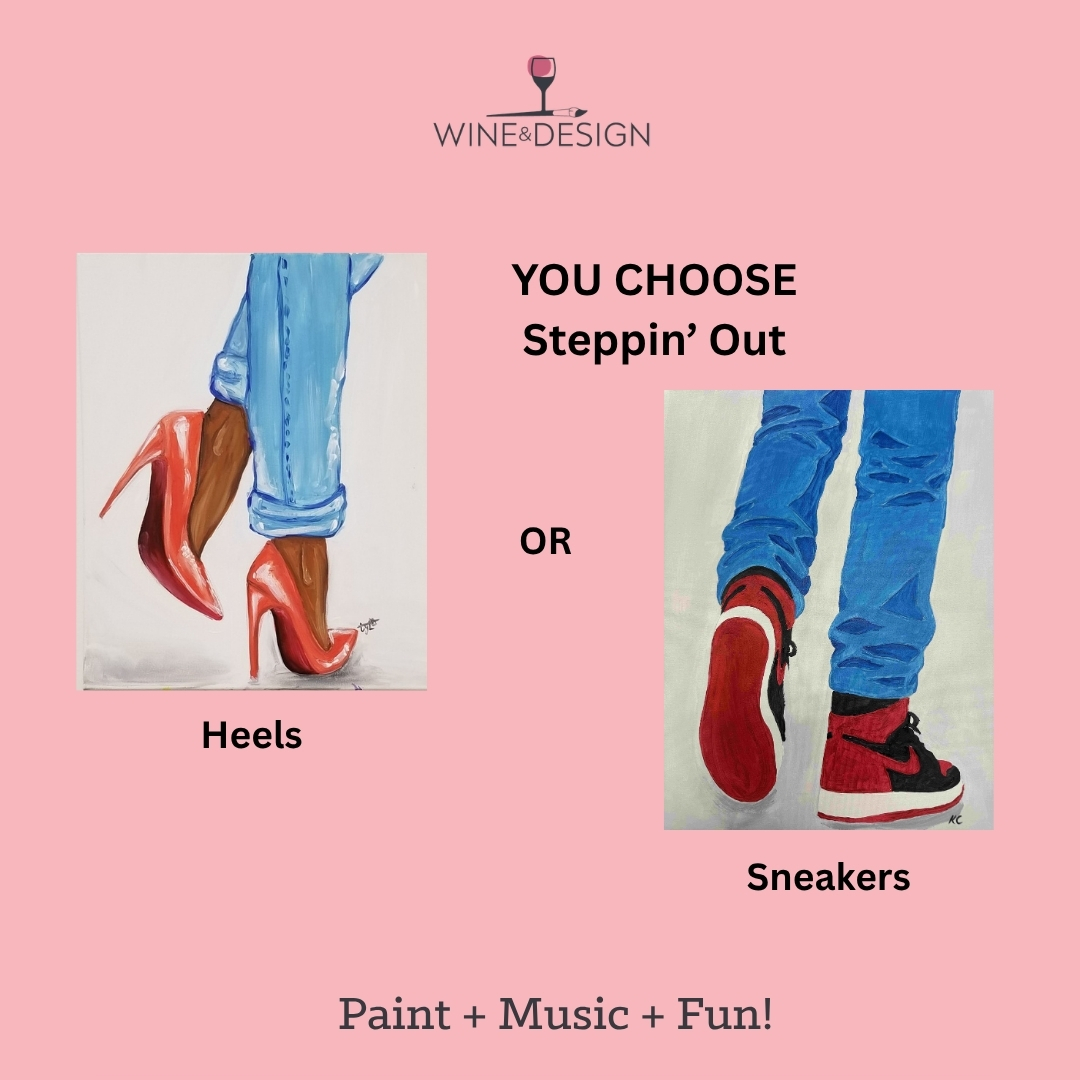Coupe's Corner Lounge - Steppin Out - You Choose - On-Wheels R&B Paint Night Event