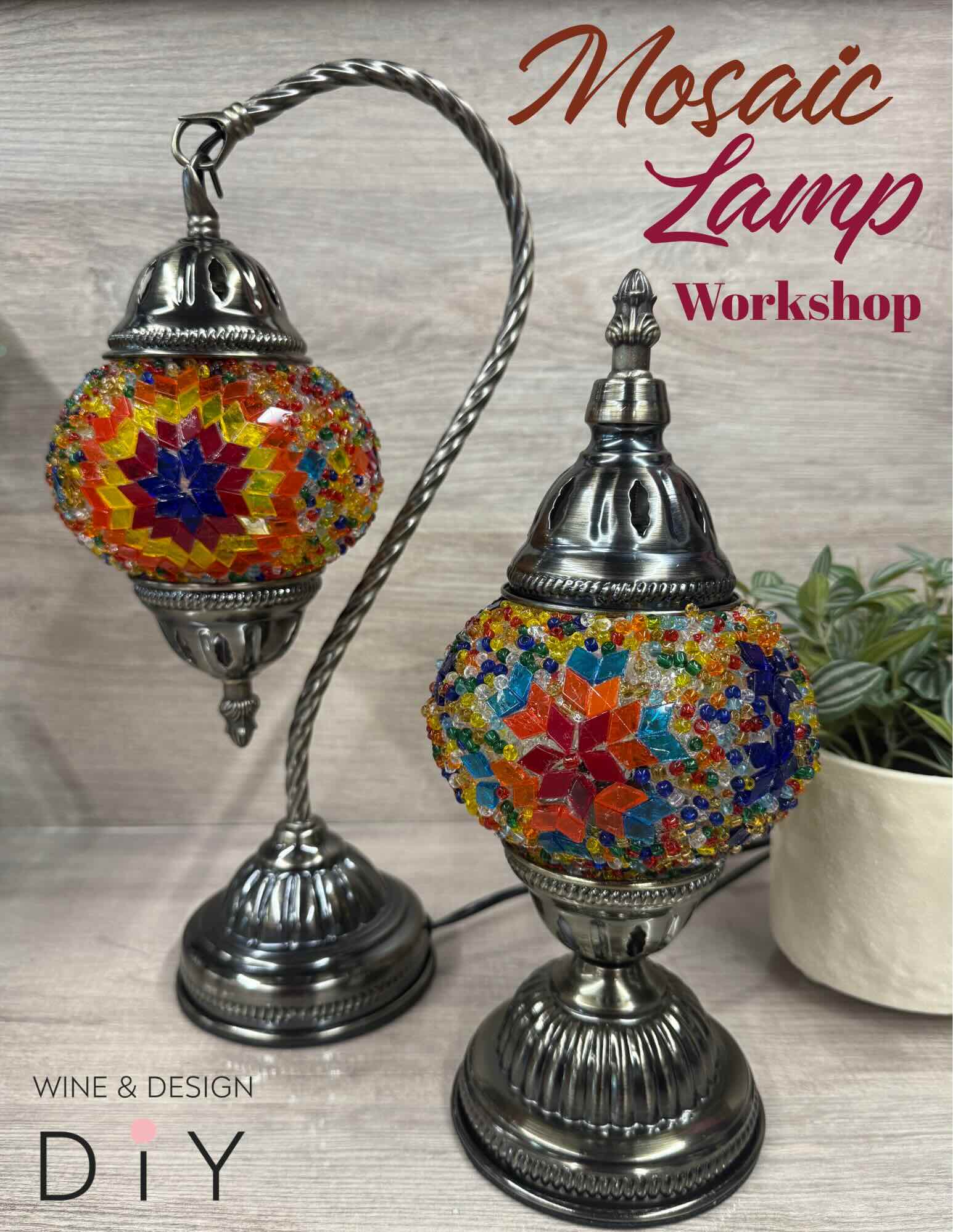 Mosaic Lamp Workshop