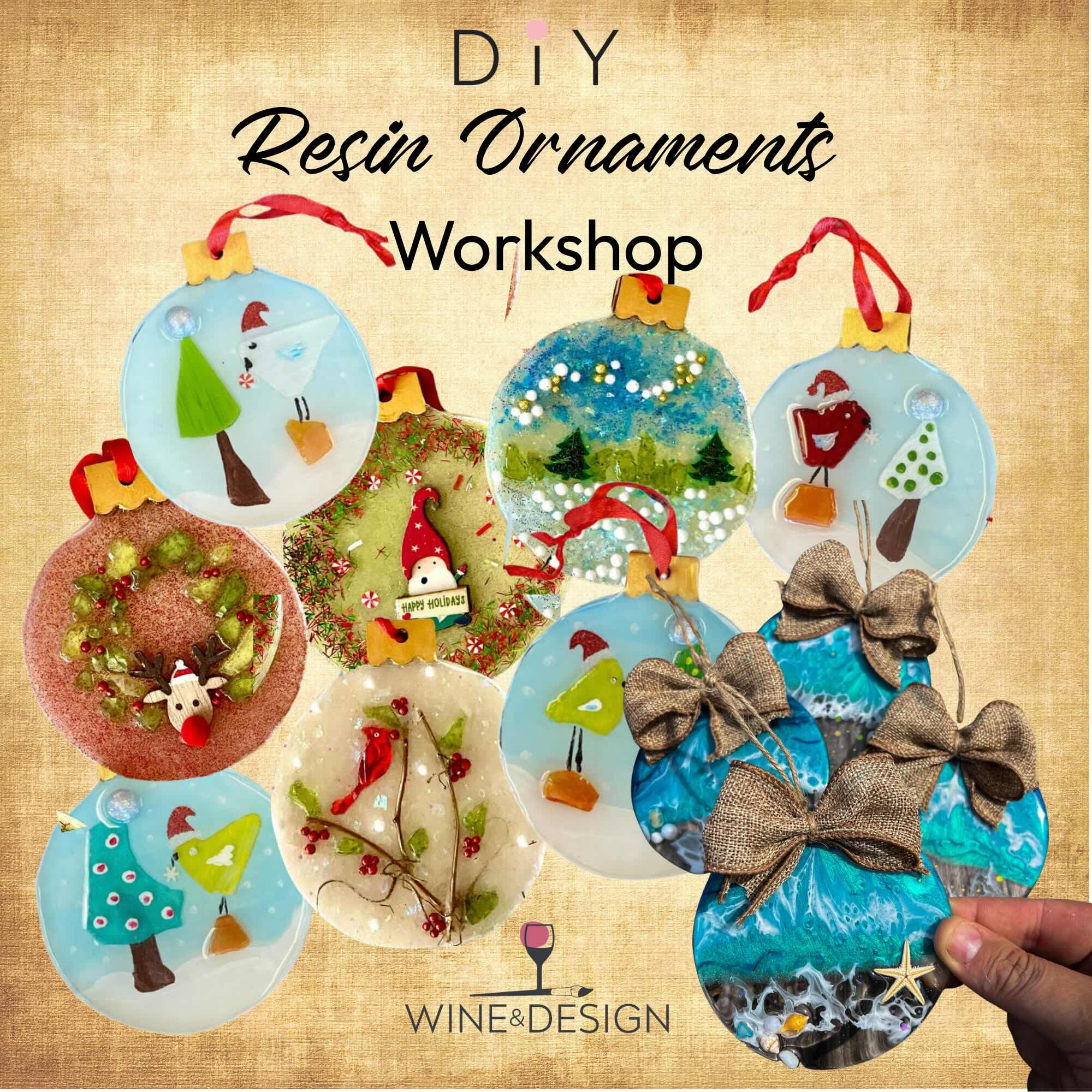 DIY Resin Ornaments
