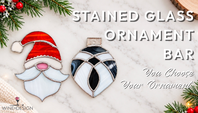 Stained Glass Ornament Bar: You Choose!