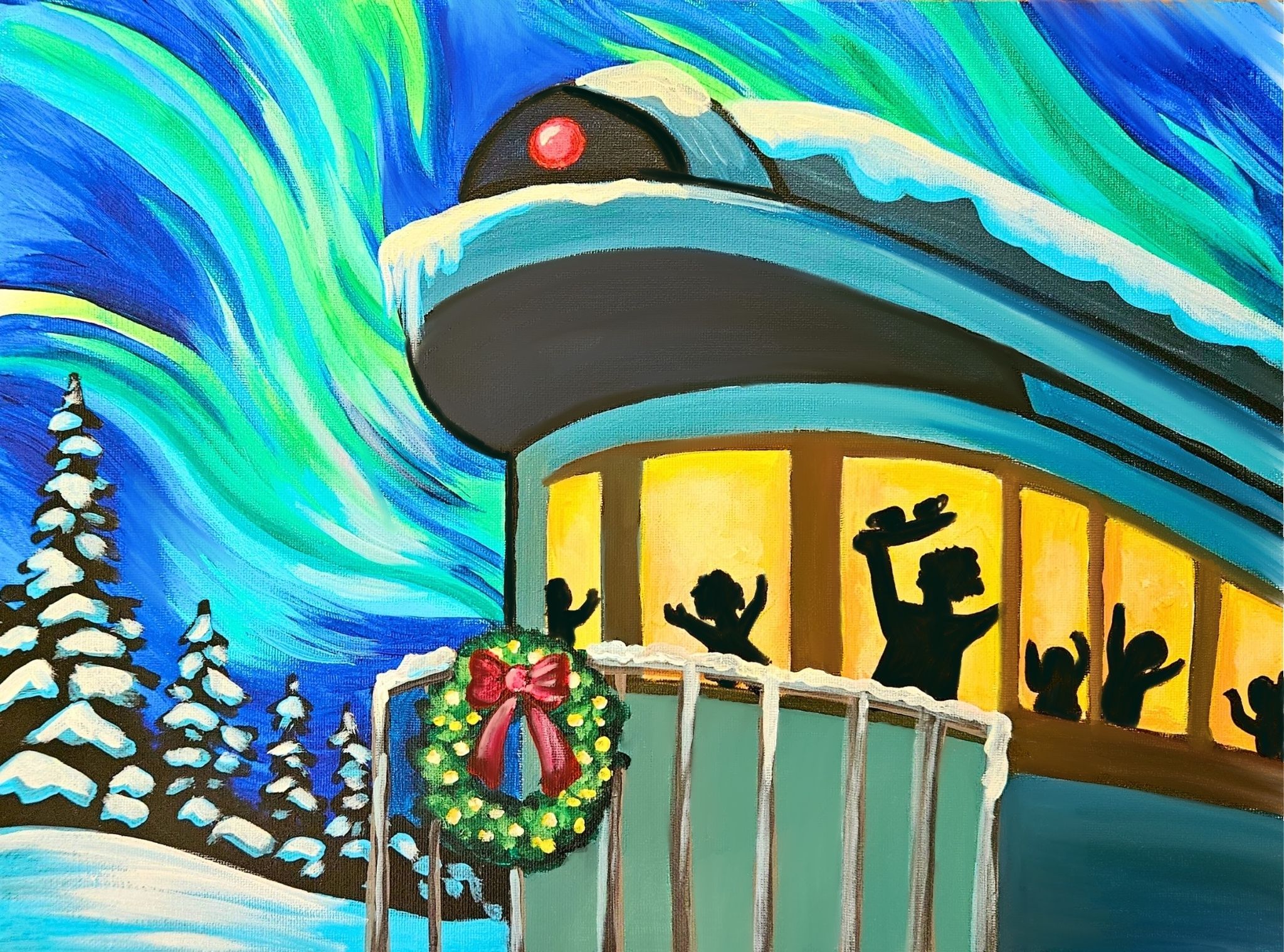 All Aboard Step by Step Painting! 