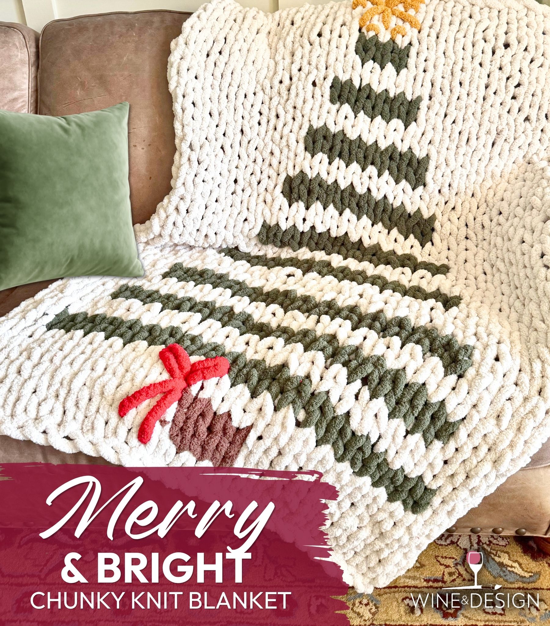 Merry & Bright Chunky Blanket Workshop 