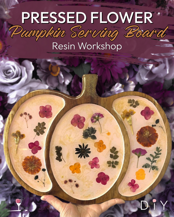 Pressed Flower Resin Workshop