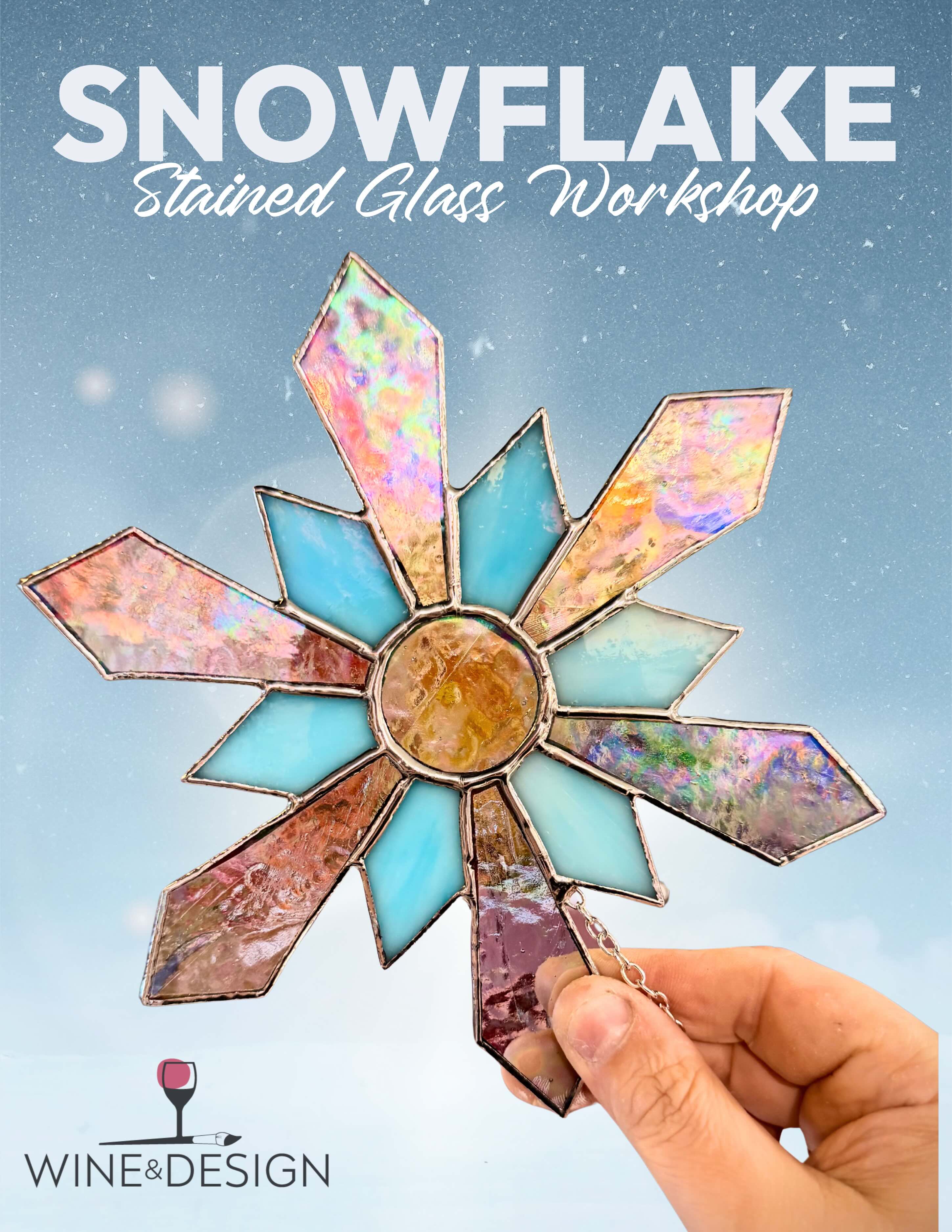 Snowflake Stained Glass Workshop