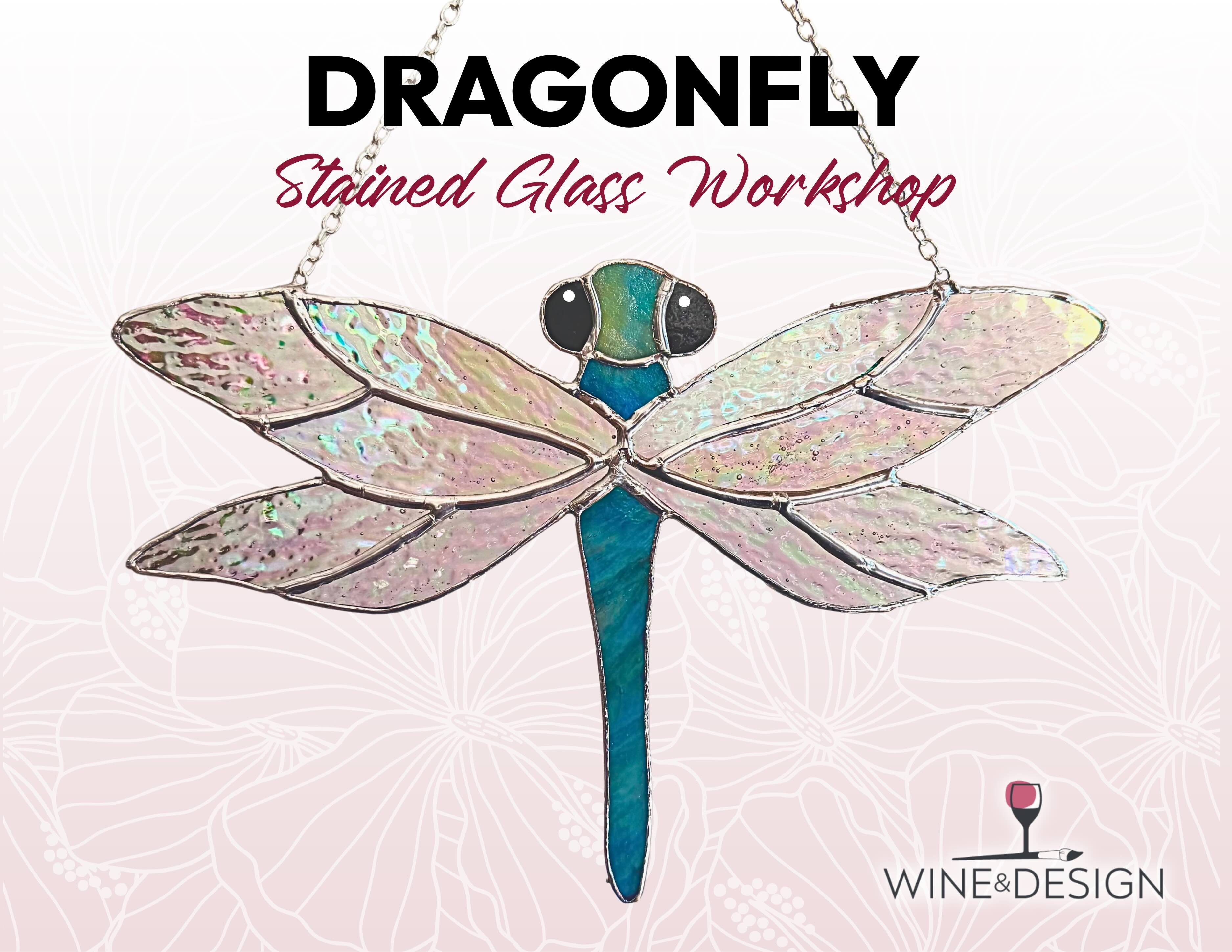 Stained Glass Dragon Fly Workshop
