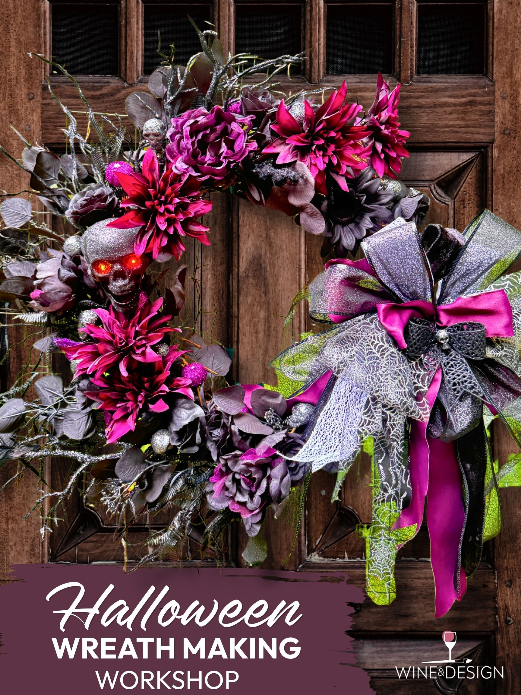 *New* Spooktacular Halloween Wreath Making Class *New*