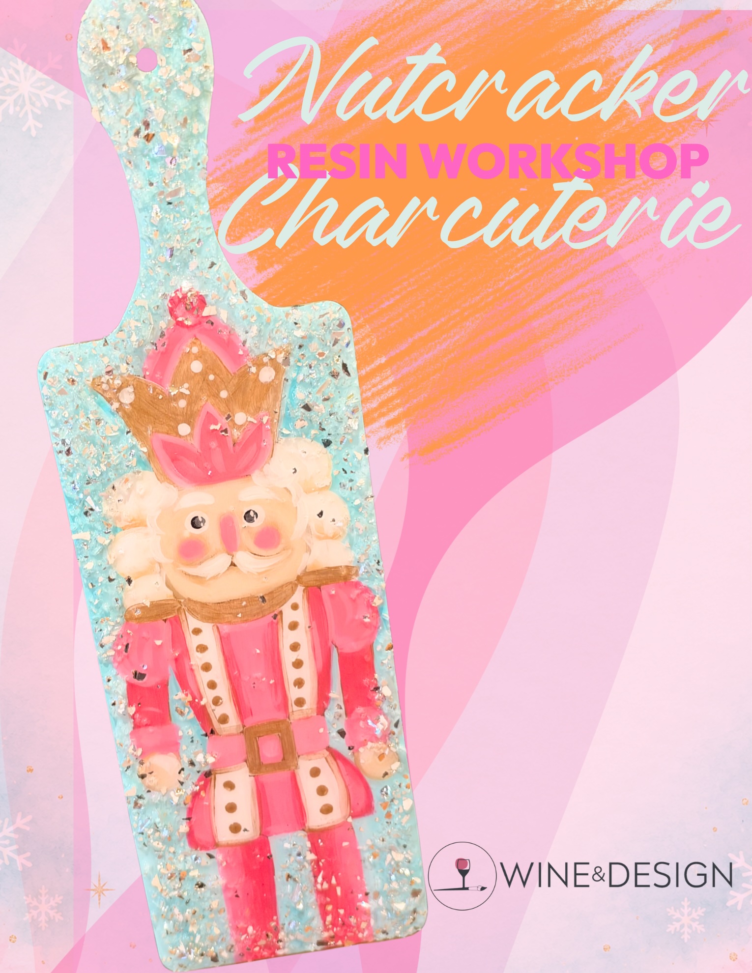Nutcracker Charcuterie Board