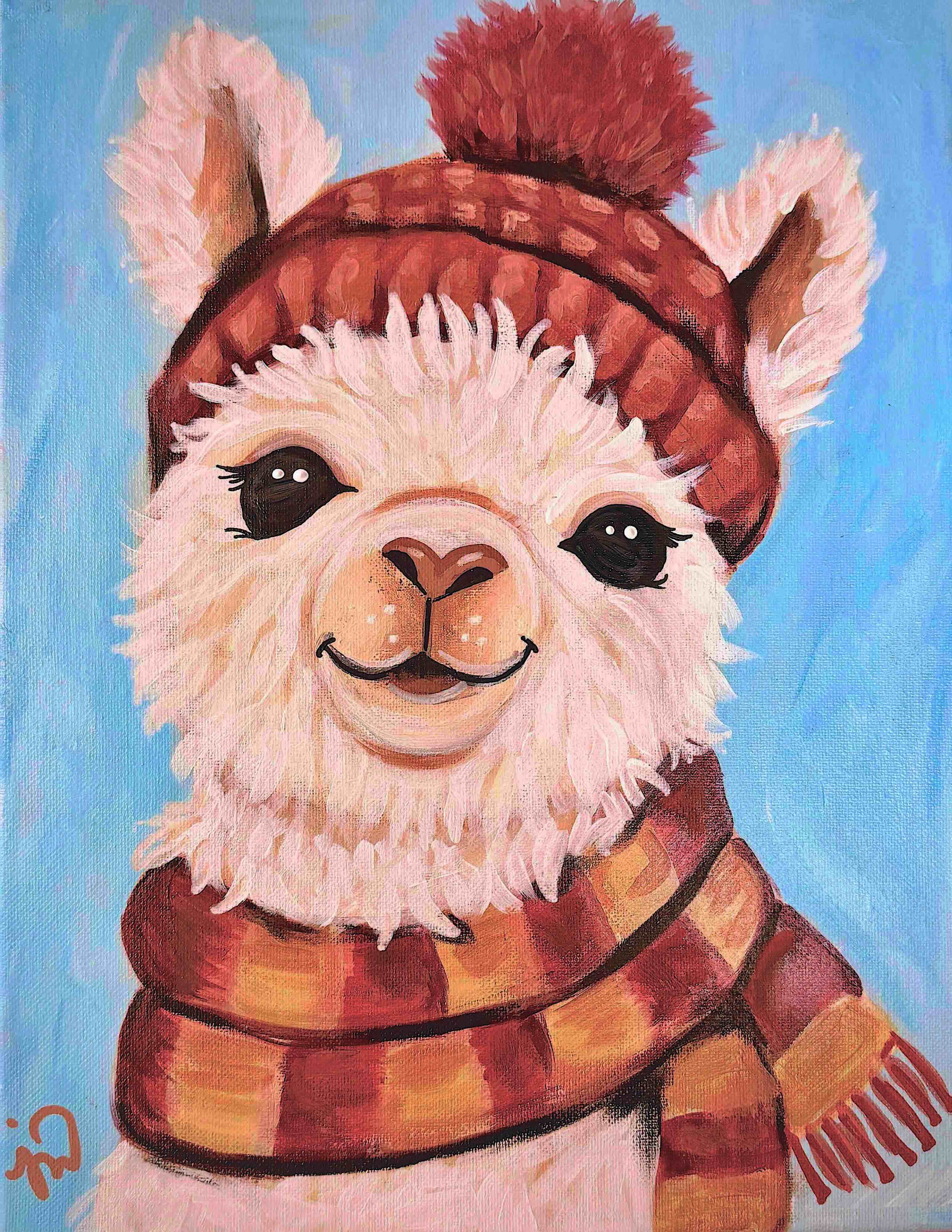 All Ages Welcome - Paint Bundle Up, Buttercup - BYOB and Free Parking
