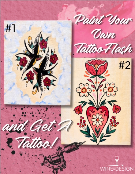 You Choose! - Flash Painting & Tattoo Workshop!