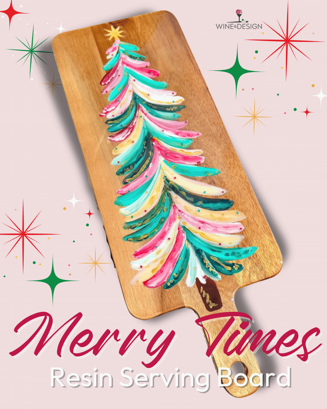 Merry Times RESIN Board Workshop!