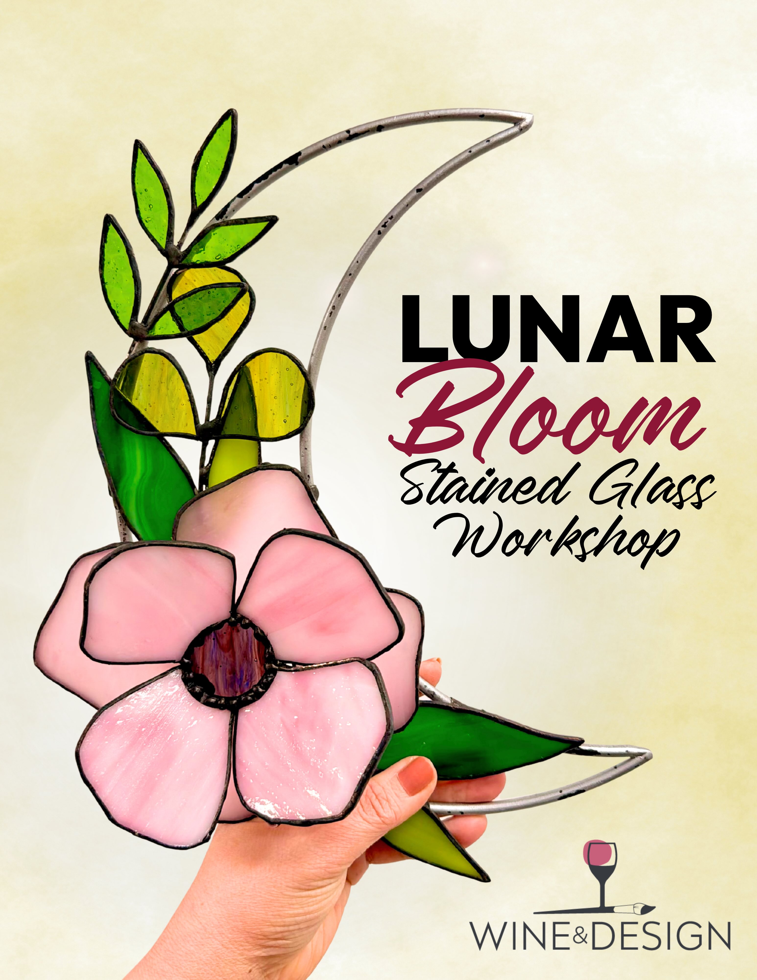 Lunar Bloom Stained Glass Workshop