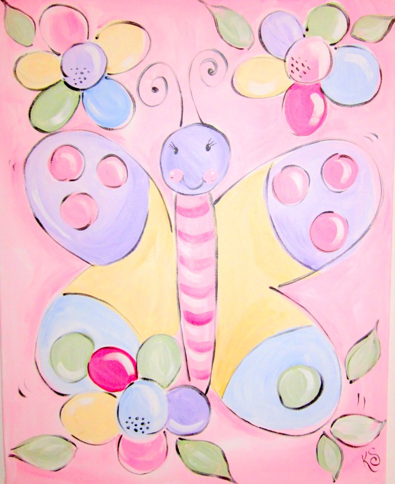 Kiddo Pink Butterfly