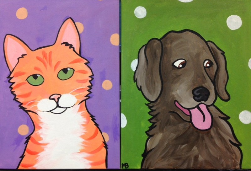 Art Buzz Kids | Kiddo You Choose Cat or Dog