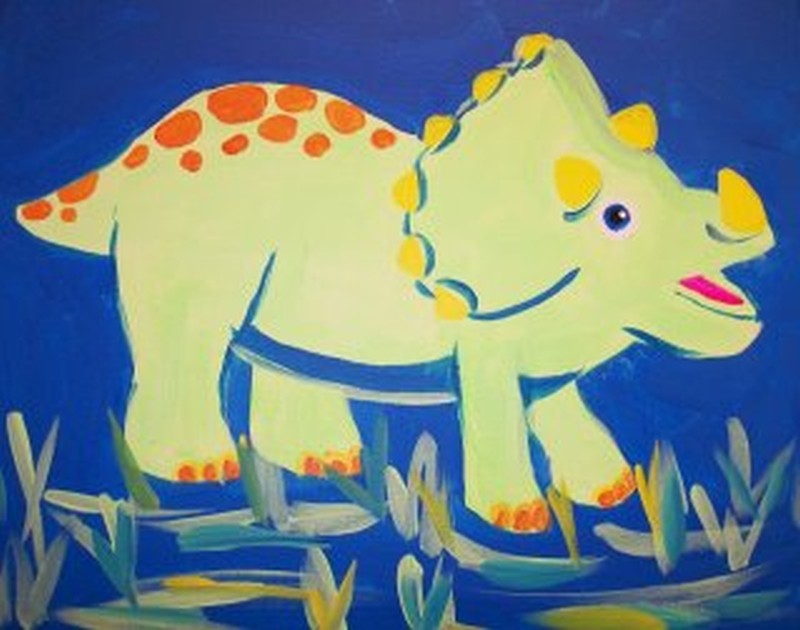 KIT: Kiddo Green Dinosaur KIT: Kiddo Green Dinosaur
