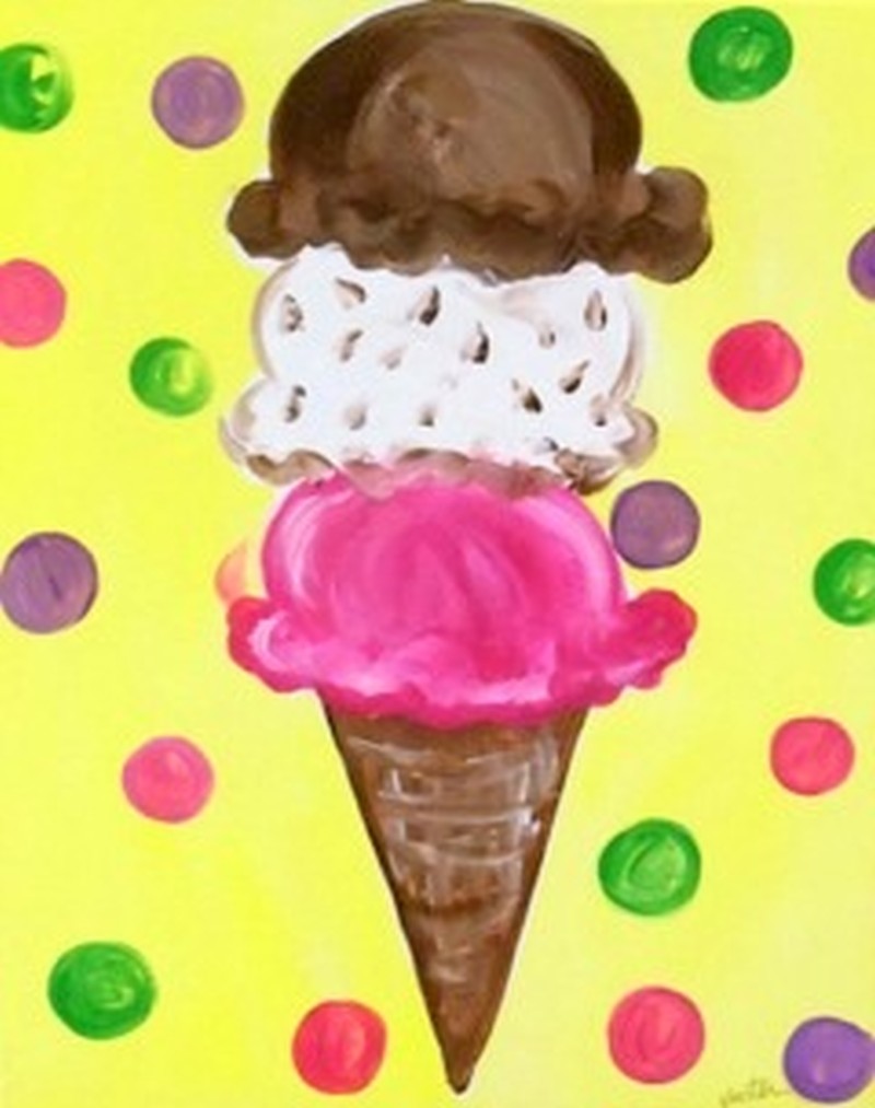 Kiddo Polka Dot Ice Cream