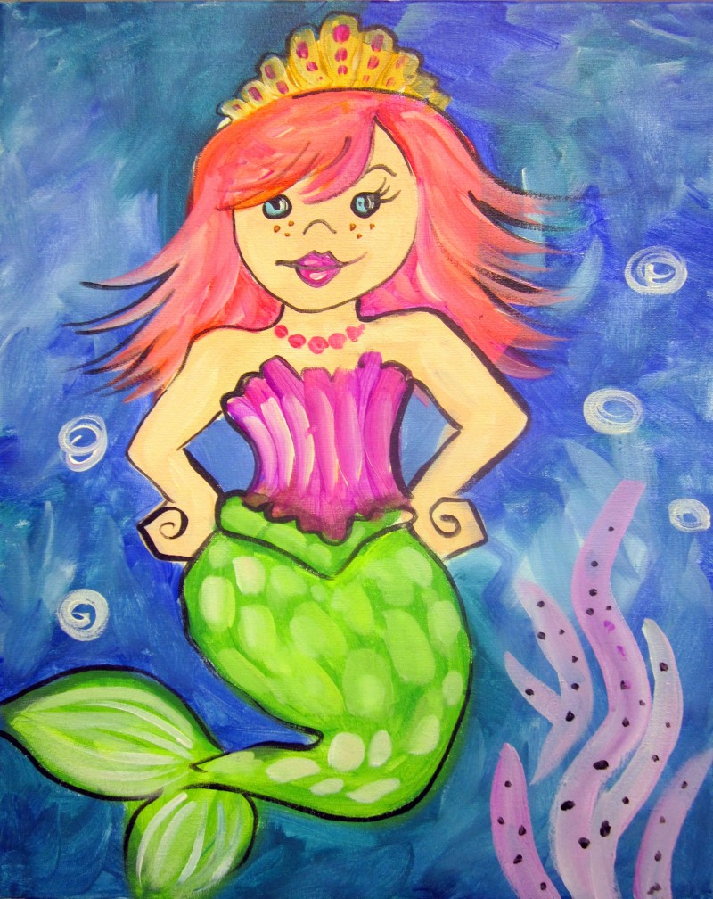 Kiddo Mermaid Princess
