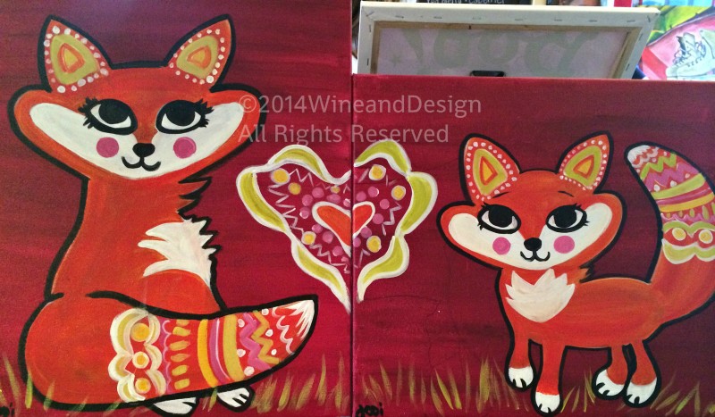 Mommy & Me Foxes