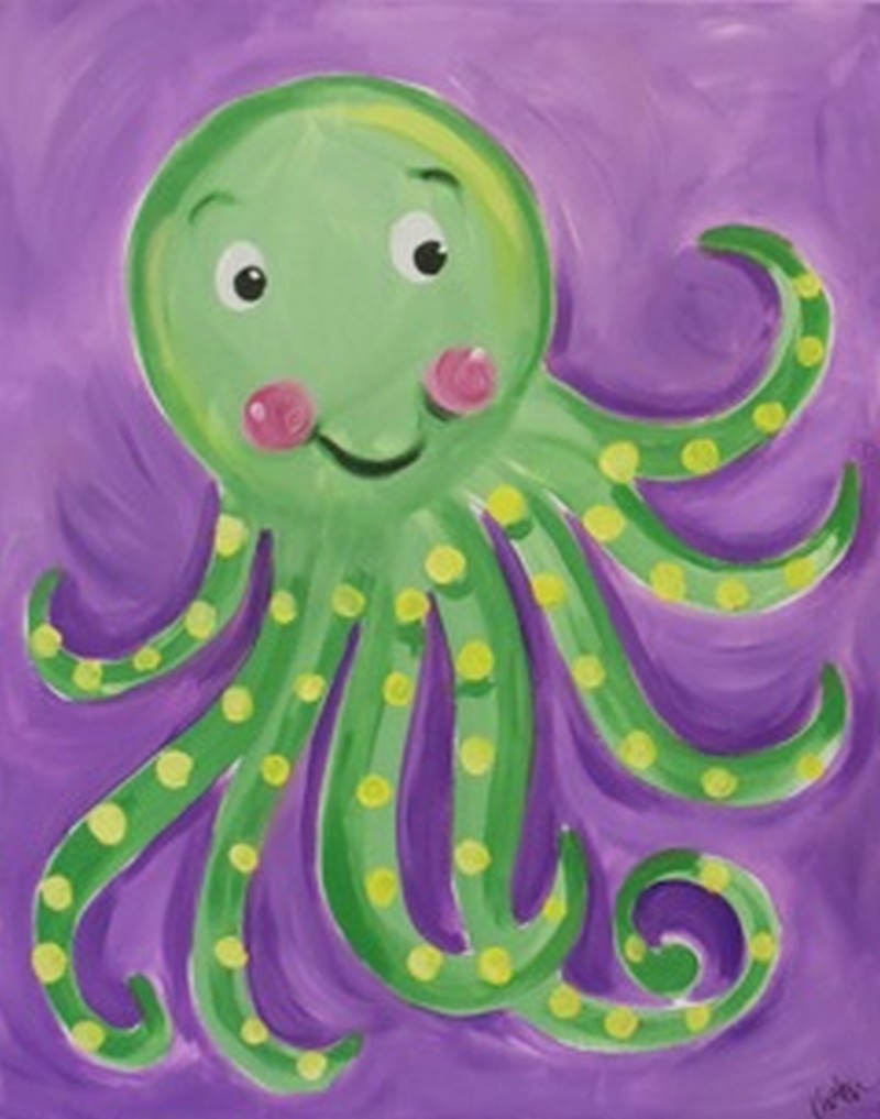 Kiddo Green Octopus