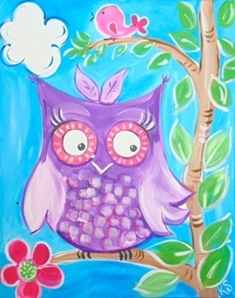 Kiddo Purple Owl
