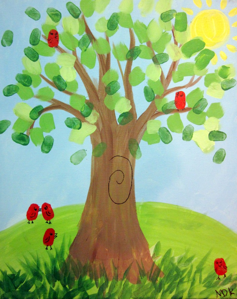 $20 Special! KIDS | THUMBPRINT TREE | 11A 