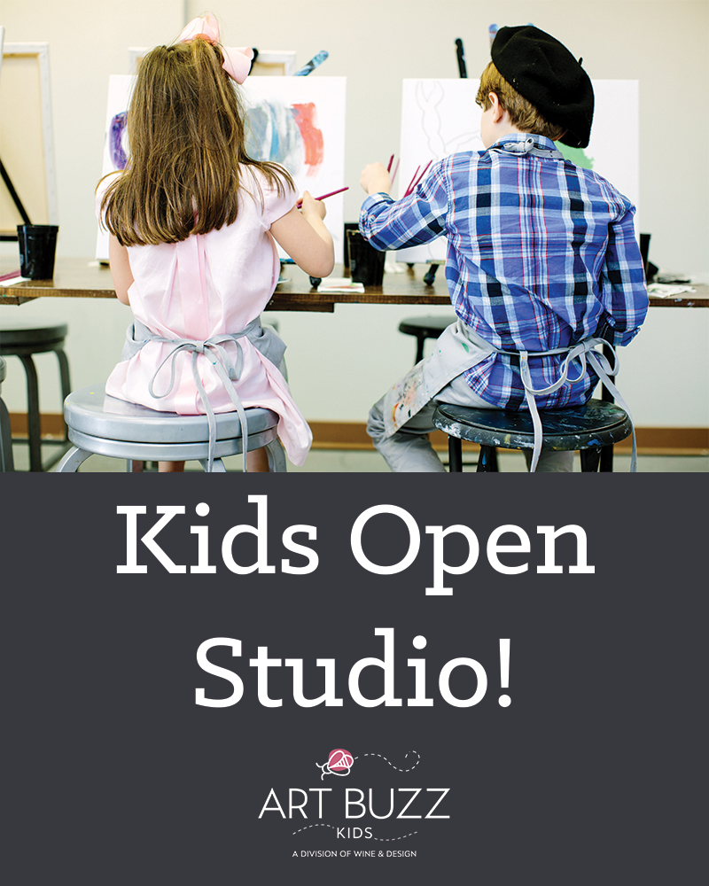 ART BUZZ KIDS - OPEN STUDIO!