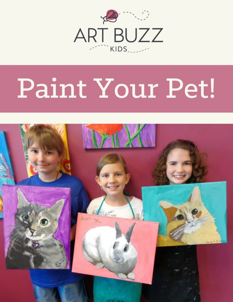 KIDS PAINT YOUR PET CLASS ART CAMP | 9AM-NOON