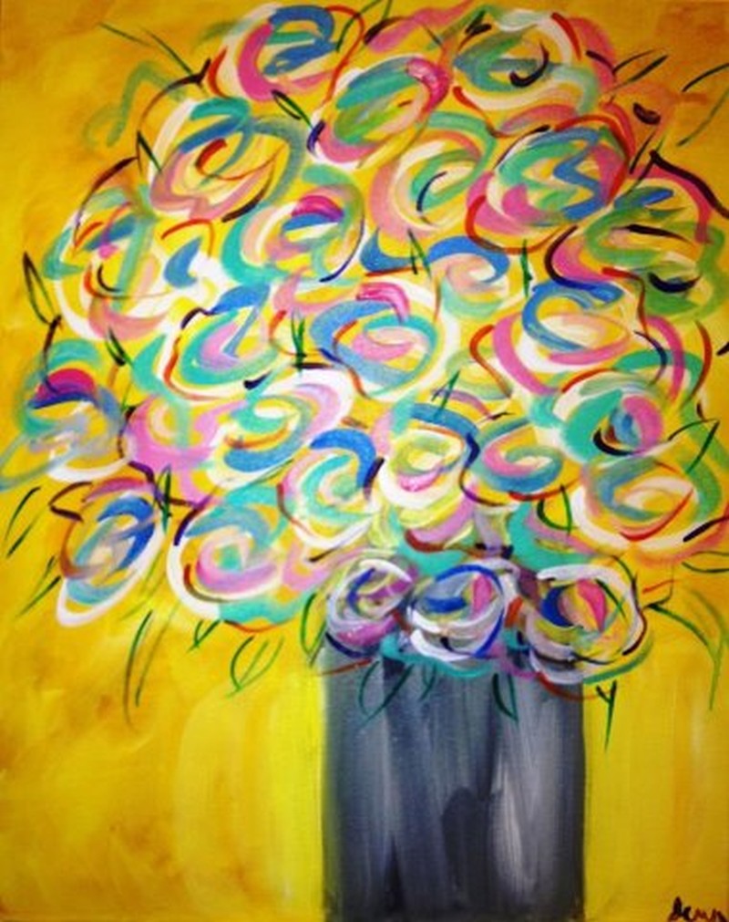 Abstract Roses