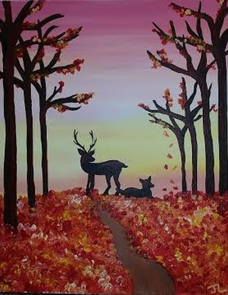 Autumn Deer 