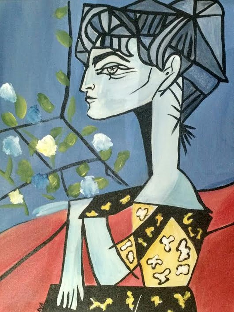 Picasso's Birthday Paint pARTy! Blue Lady Weehawken, NJ Wine & Design