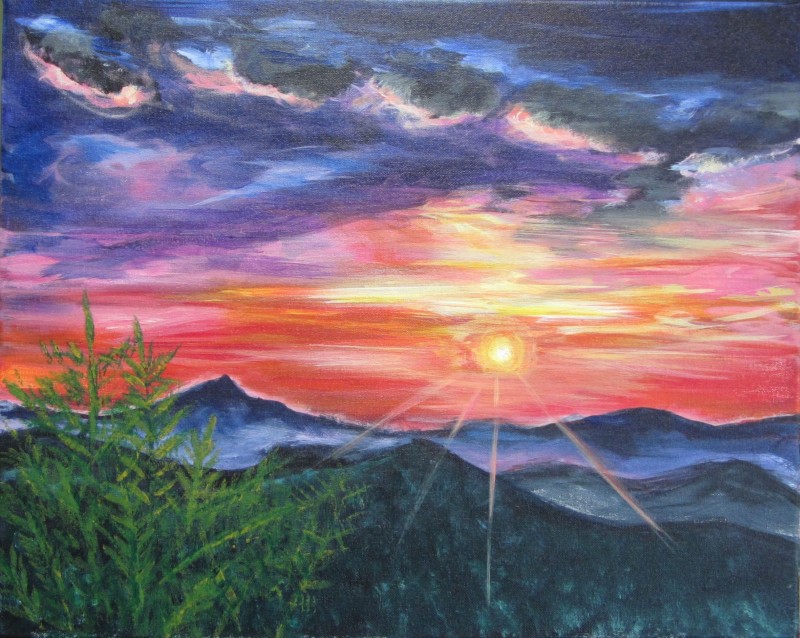 Blue Ridge Parkway Sunset