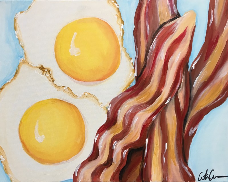 Good Morning, Let's Paint: Sunny Side Up - 1 Free Coffee w/ Every Ticket Purchased!