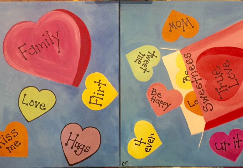 Art Buzz Kids Parent & Me Deal! - Candy Hearts