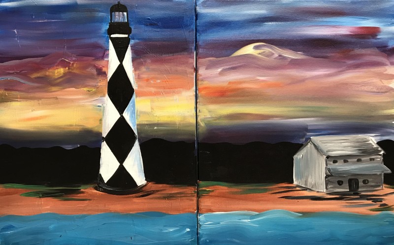 Cape Lookout LightHouse  DATE Set or Single Version at 7:00pm