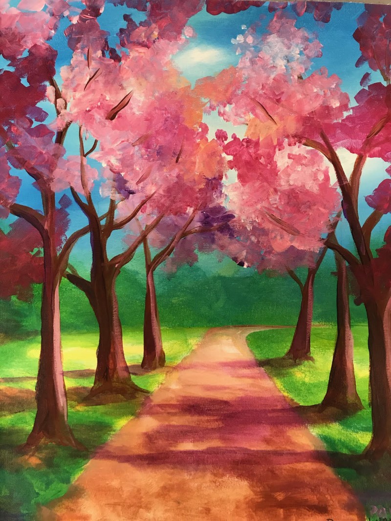 Cherry Blossom Road
