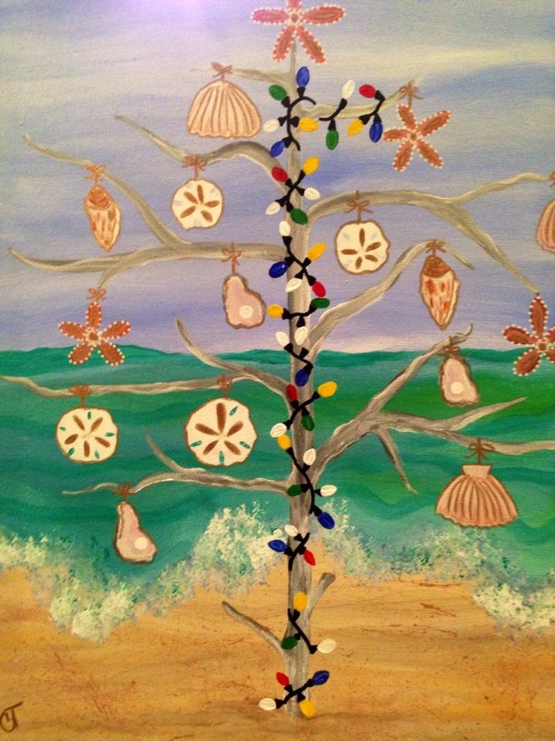 Christmas Beach Tree Christmas Beach Tree