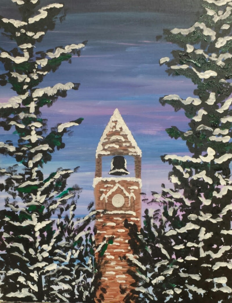 KIT: Clock Tower In Winter KIT: Clock Tower In Winter
