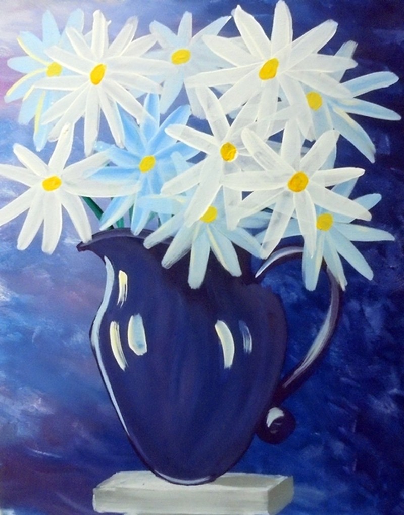 Daisies In a Vase