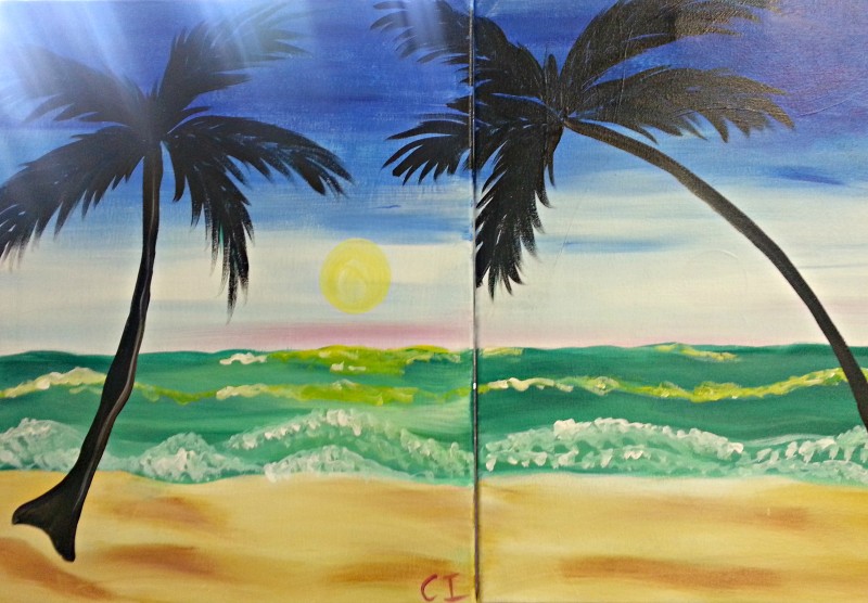 Date Night | Palm Trees | 1 Ticket covers 2