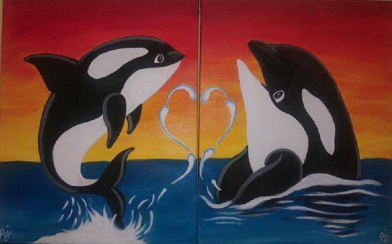 Mini & Me Orca's | 1 Ticket covers 2 