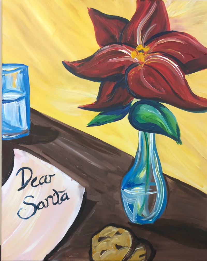 Dear Santa painting event 