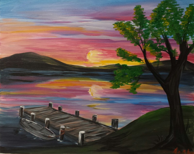 Dock Sunset
