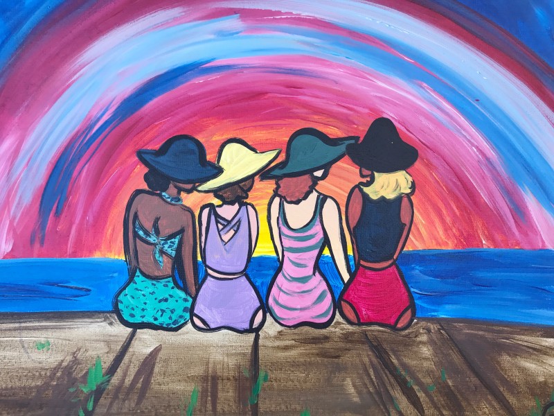 $32 Thursday - Sip & Paint Dockside Ladies - BYOB and Free Parking