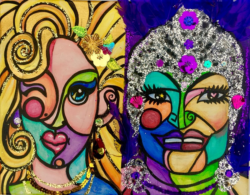 Drag Queen's Picasso Portrait - You Choose
